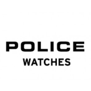 Police bracelet de montre PL-14385J Cuir Noir